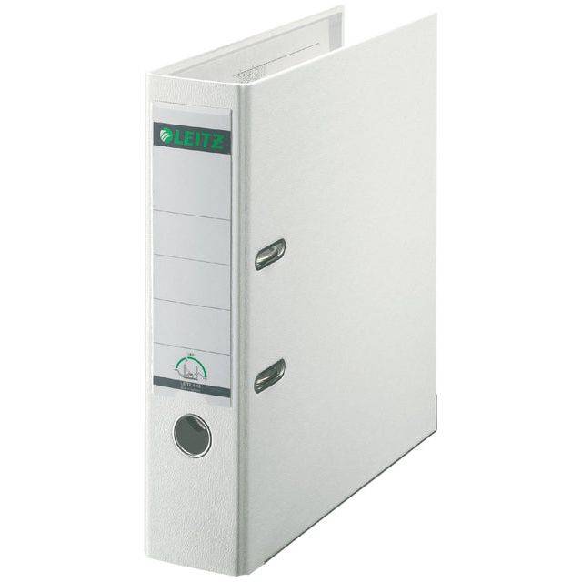 Leitz Ordner 1010 DIN A4 Rückenbreite: 80 mm Weiß 2 Bügel 10105001