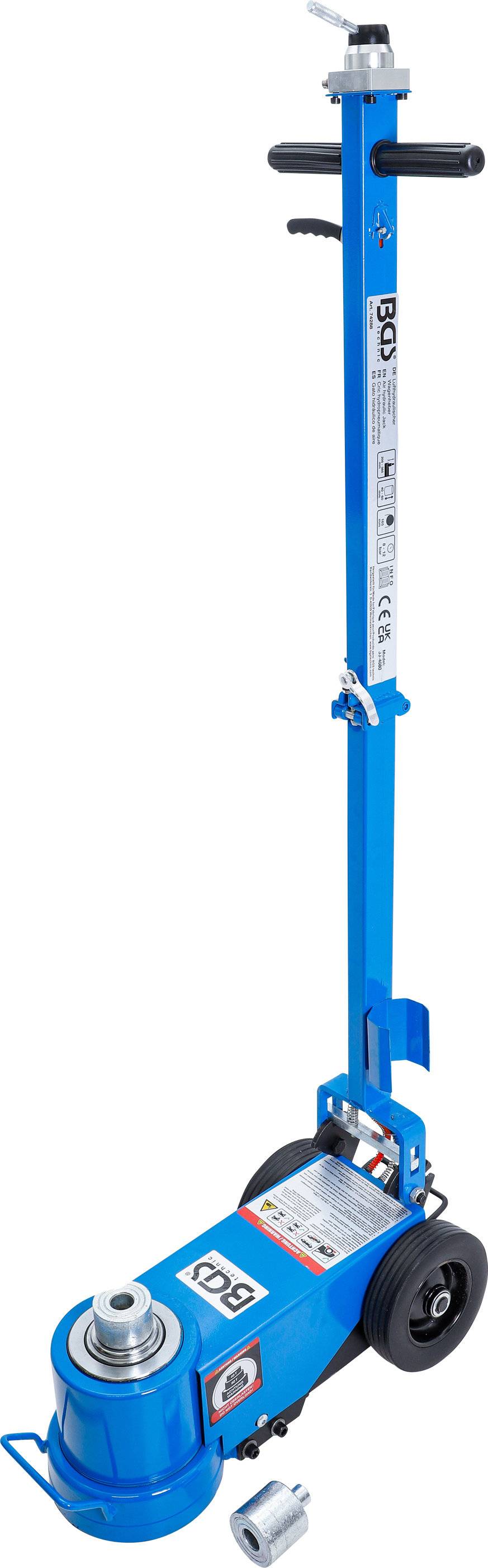 Wagenheber lufthydraulisch fahrbar 40 / 80 t