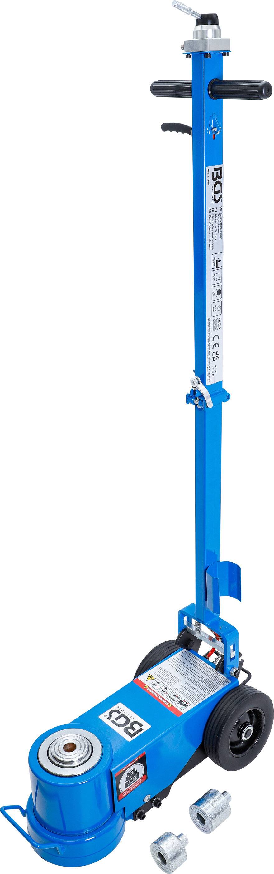 Wagenheber lufthydraulisch fahrbar 40 / 80 t