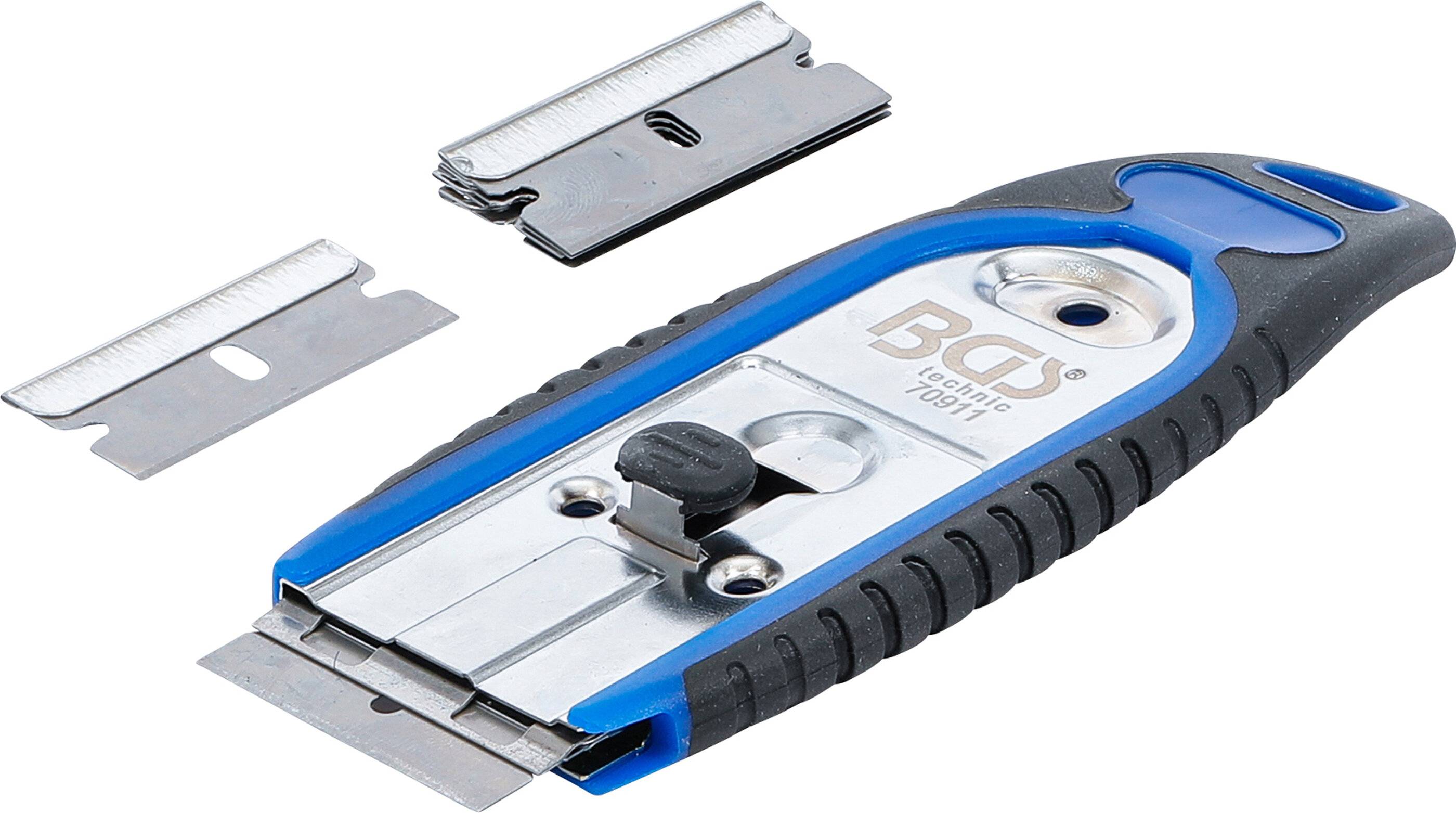 BGS Plakettenschaber 40 mm mit 6 Schaberklingen - 70911