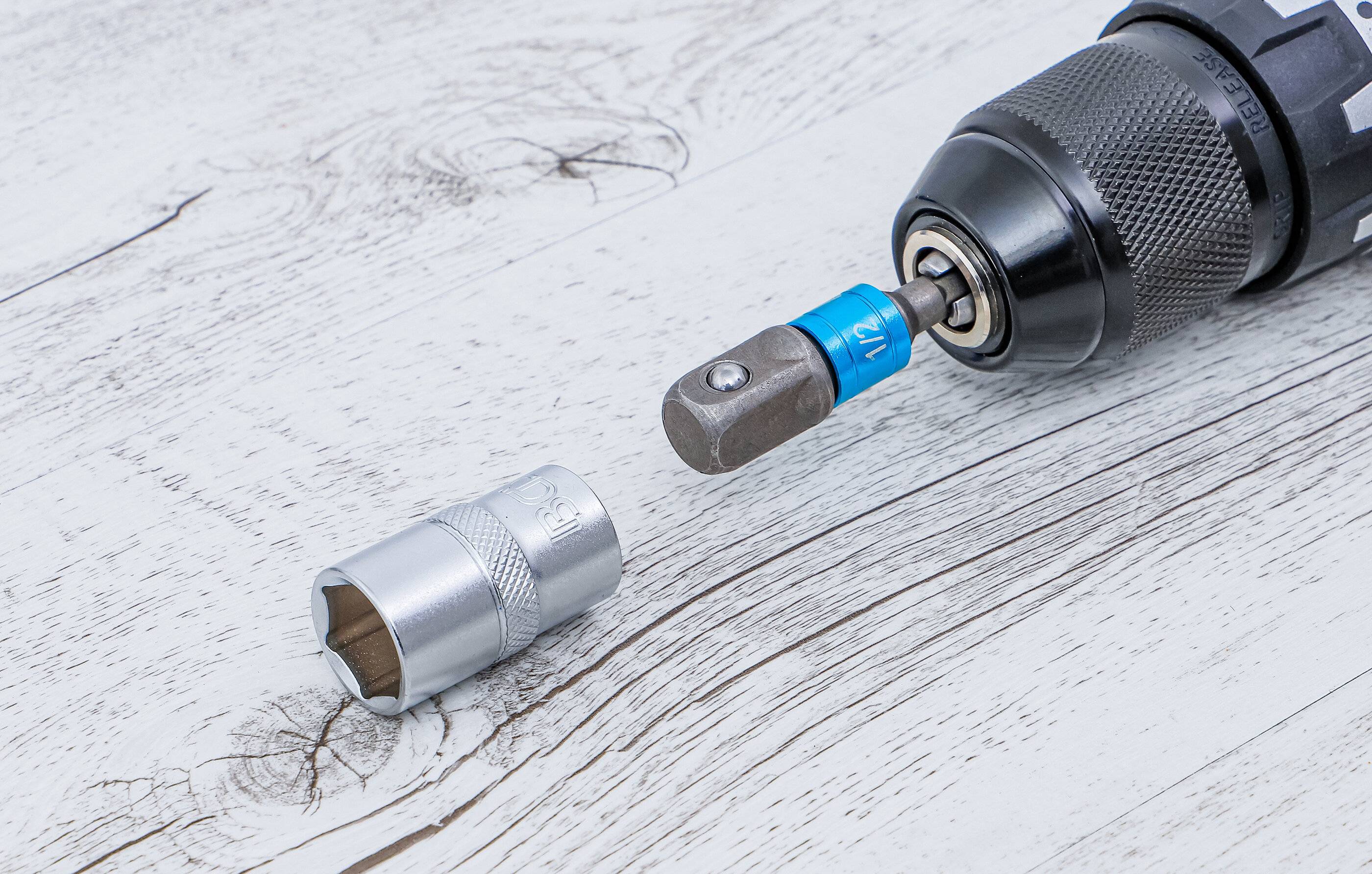 BGS Diy Adapter-Satz für Bohrmaschinen | farbig | Antrieb