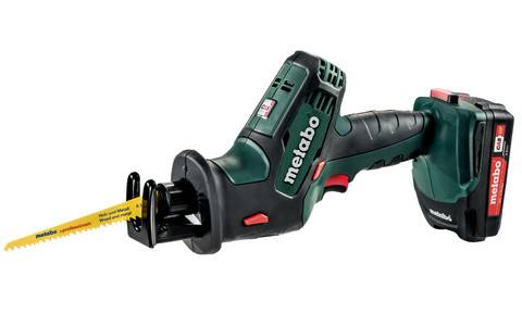 Metabo SSE 18 LTX Compact Akku-Säbelsäge 602266500 inkl. 2. Akku, mit Zubehör