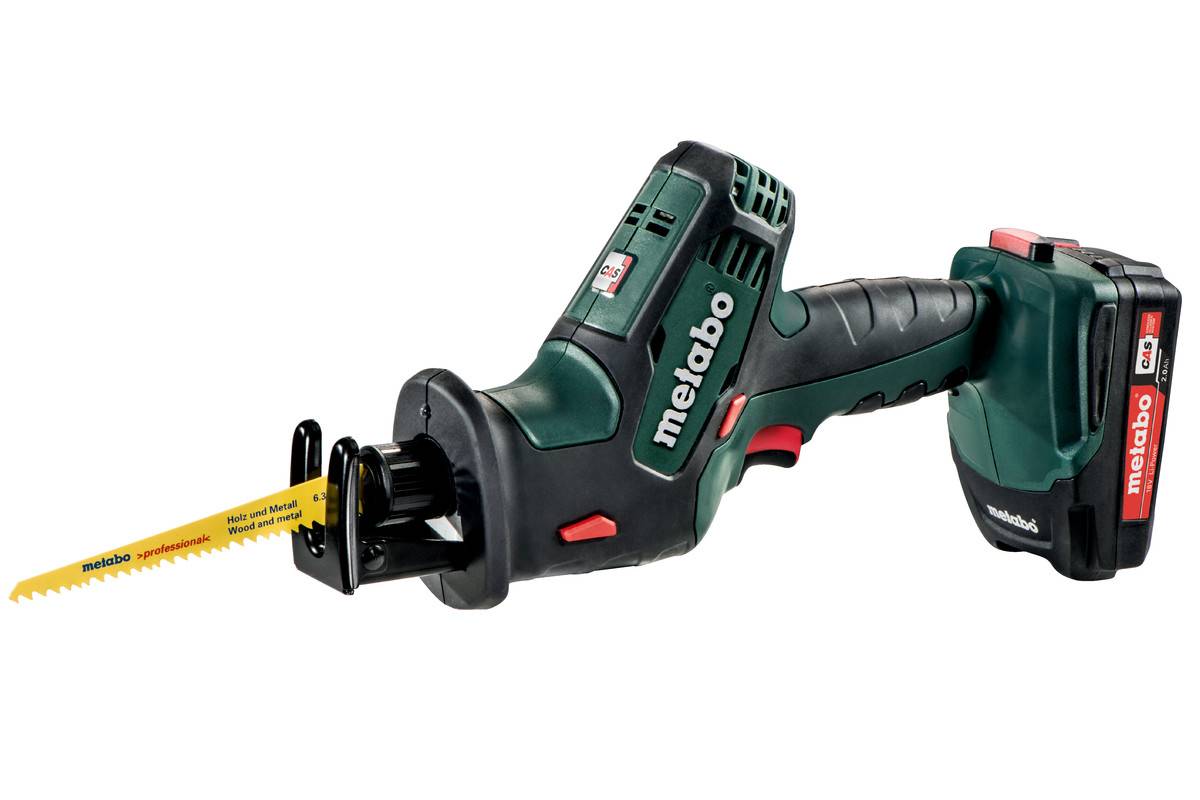 Metabo SSE 18 LTX Compact Akku-Säbelsäge 602266500 inkl. 2. Akku, mit Zubehör
