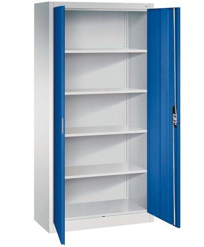 C+P Büroschrank Acurado, H1950xB930xT400mm, 7035/5010