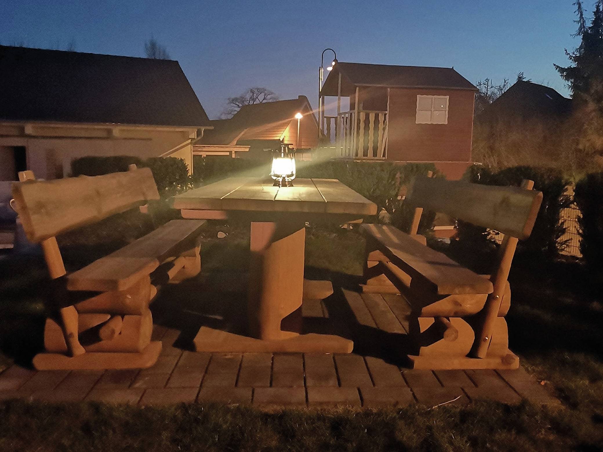 ChiliTec - LED Camping Laterne "CT-CL Copper" warmweiß dimmba