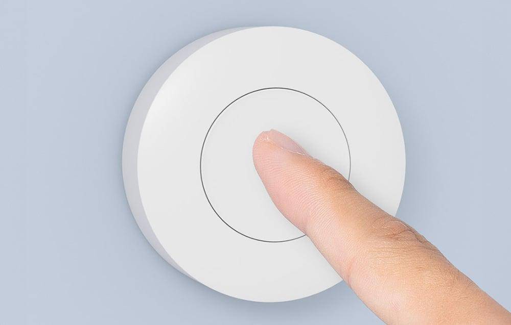 Smart Zigbee Wireless Button Sonoff SNZB-01P (runde Fernbedienung)