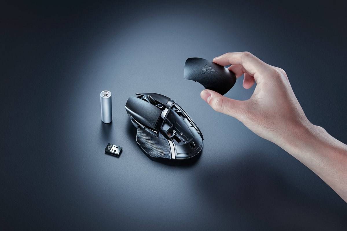 Razer Basilisk V3 X HyperSpeed, USB/Bluetooth Gaming MausGaming Maus mit