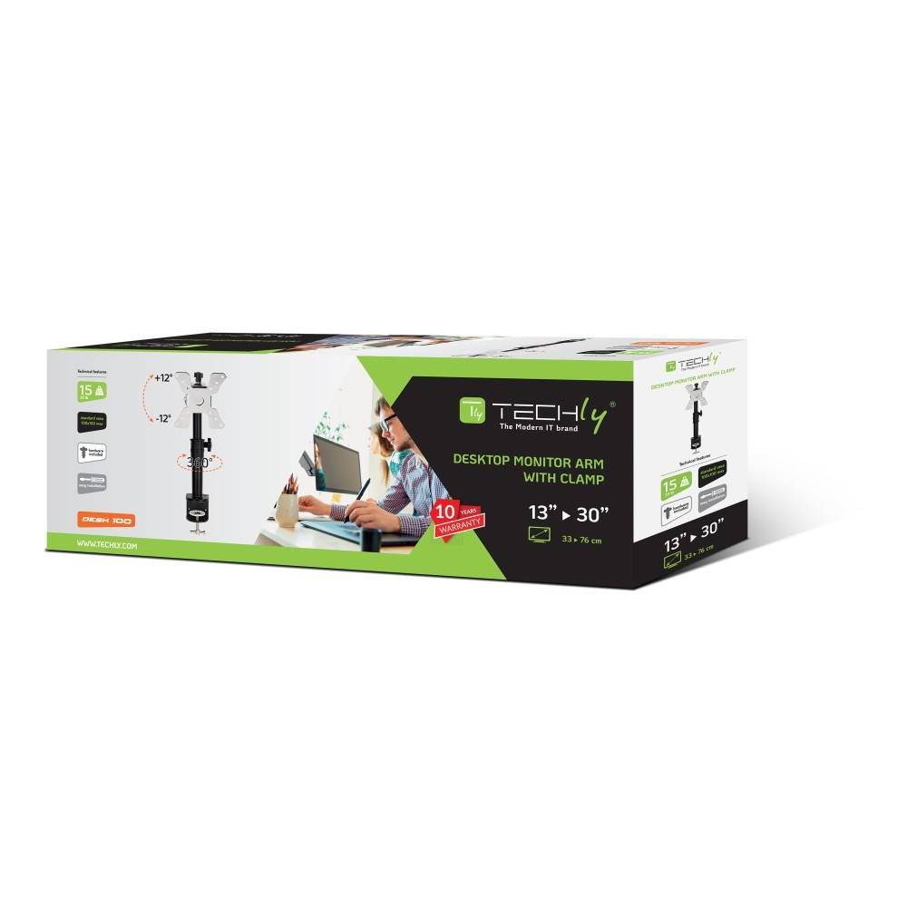 Befestigungskit (Spannbefestigung für Tisch, Stange, Halterung für Display) für