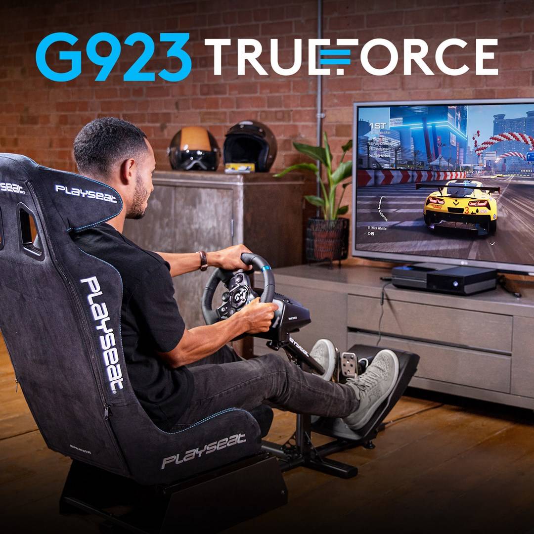 Logitech Gaming G923 Lenkrad USB PC, Xbox One S, Xbox Series X, Xbox One Schwarz