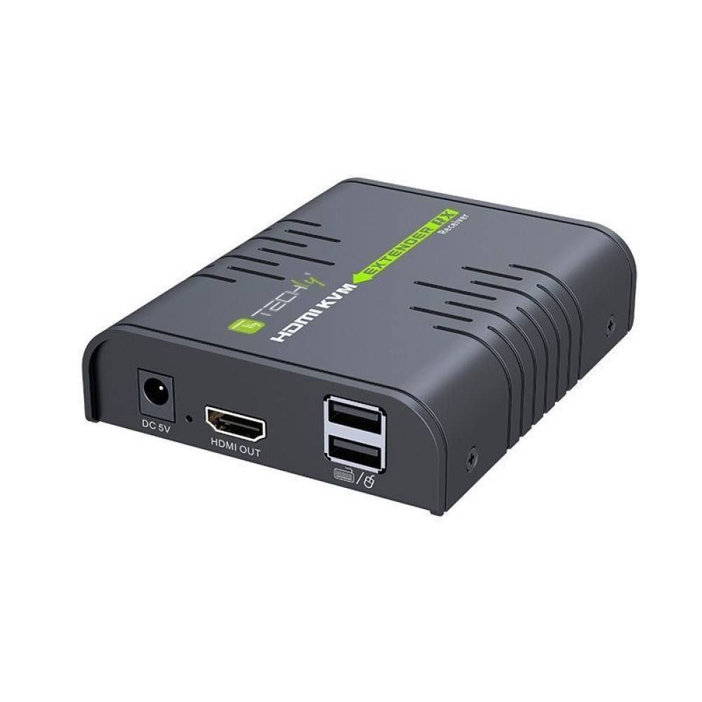 HDMI KVM Extender über Netzwerkkabel, 120m Hersteller: Techly (IDATA-HDMI-KVM2)
