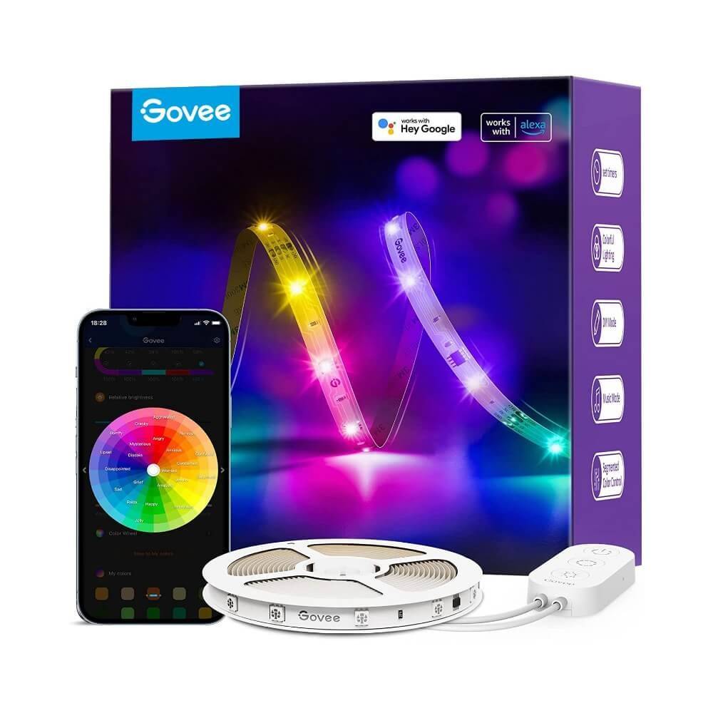 TIRA LED RGB SMART WIFI+BT H618C