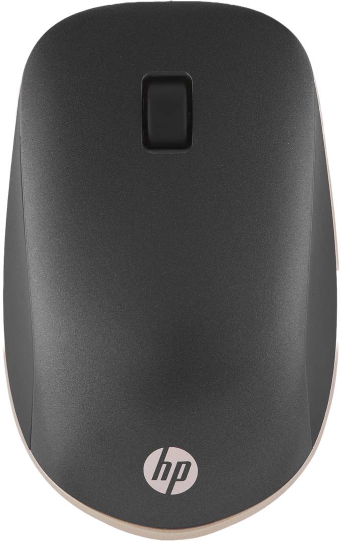 HP 410 Flache Bluetooth Maus (Silber), Beidhändig, Bluetooth, 2000 DPI, Schwarz, Silber
