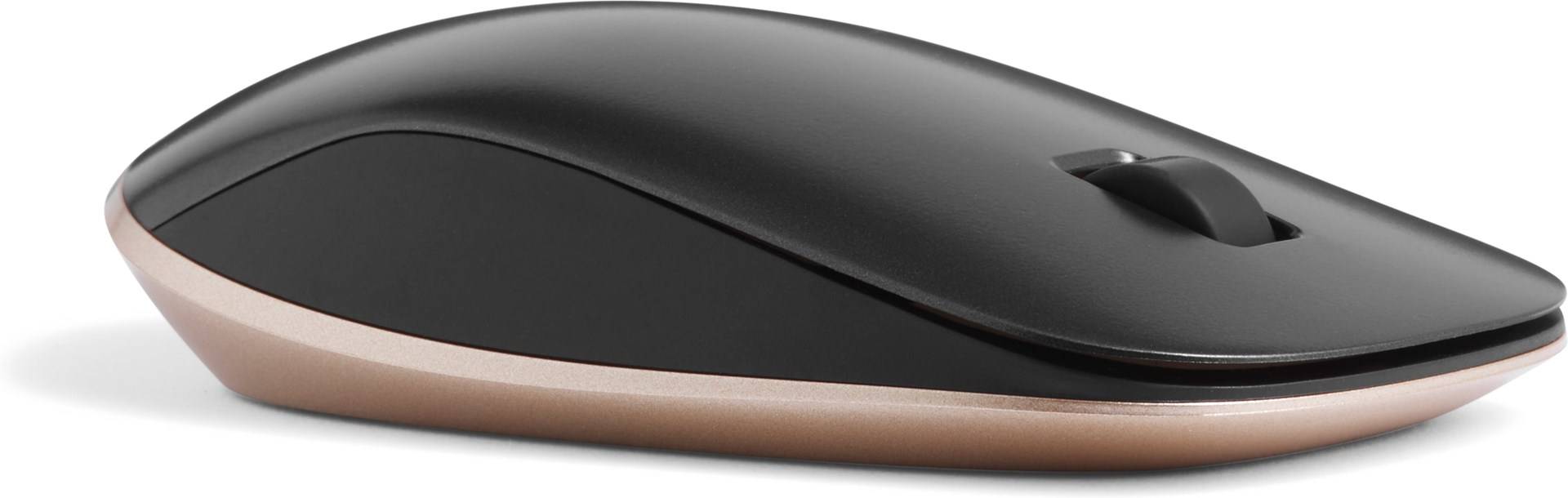 HP 410 Flache Bluetooth Maus (Silber), Beidhändig, Bluetooth, 2000 DPI, Schwarz, Silber