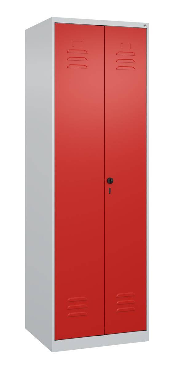 Garderobenschrank Classic PLUS 2Abt 1850x600x500 lgr/rt