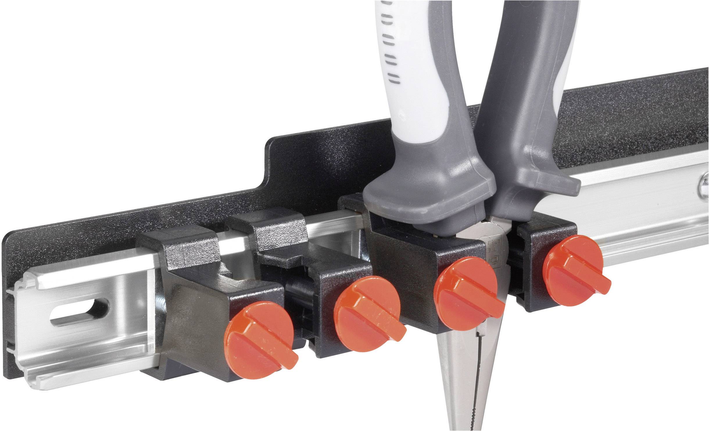 TOOLCRAFT 88 68 86 Alu-Werkzeugleiste (L x B) 435mm x 48mm 1St.