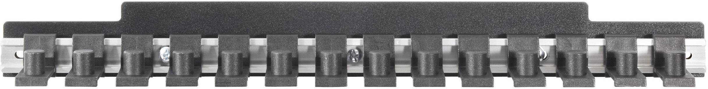 TOOLCRAFT 886888 Alu-Steckschlüsseleinsatzleiste 12,5mm (1/2") (L x B) 435mm x 48mm 1St.