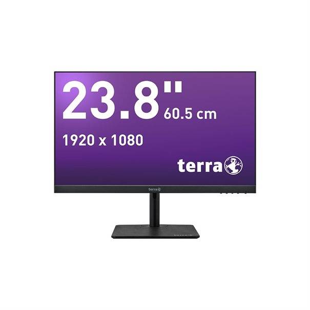 TERRA LCD/LED 2427W HA V2 black HDMI, DP, USB-C, GREENLINE PLUS, 60,5 cm (23.8"), 1920
