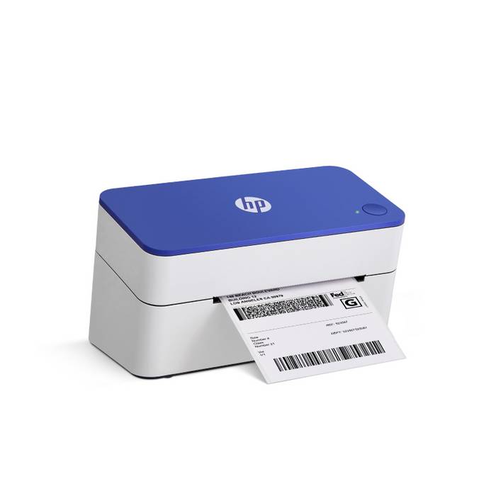 HP HPKE100, Thermodirekt, 300 x 300 DPI, 127 mm/sek, Kabelgebunden, Blau, Weiß