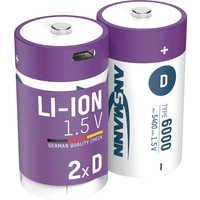 ANSMANN Akkuzelle 1,5 V 5400 mAh ANSMANN Akkuzelle 1,5 V 5400 mAh