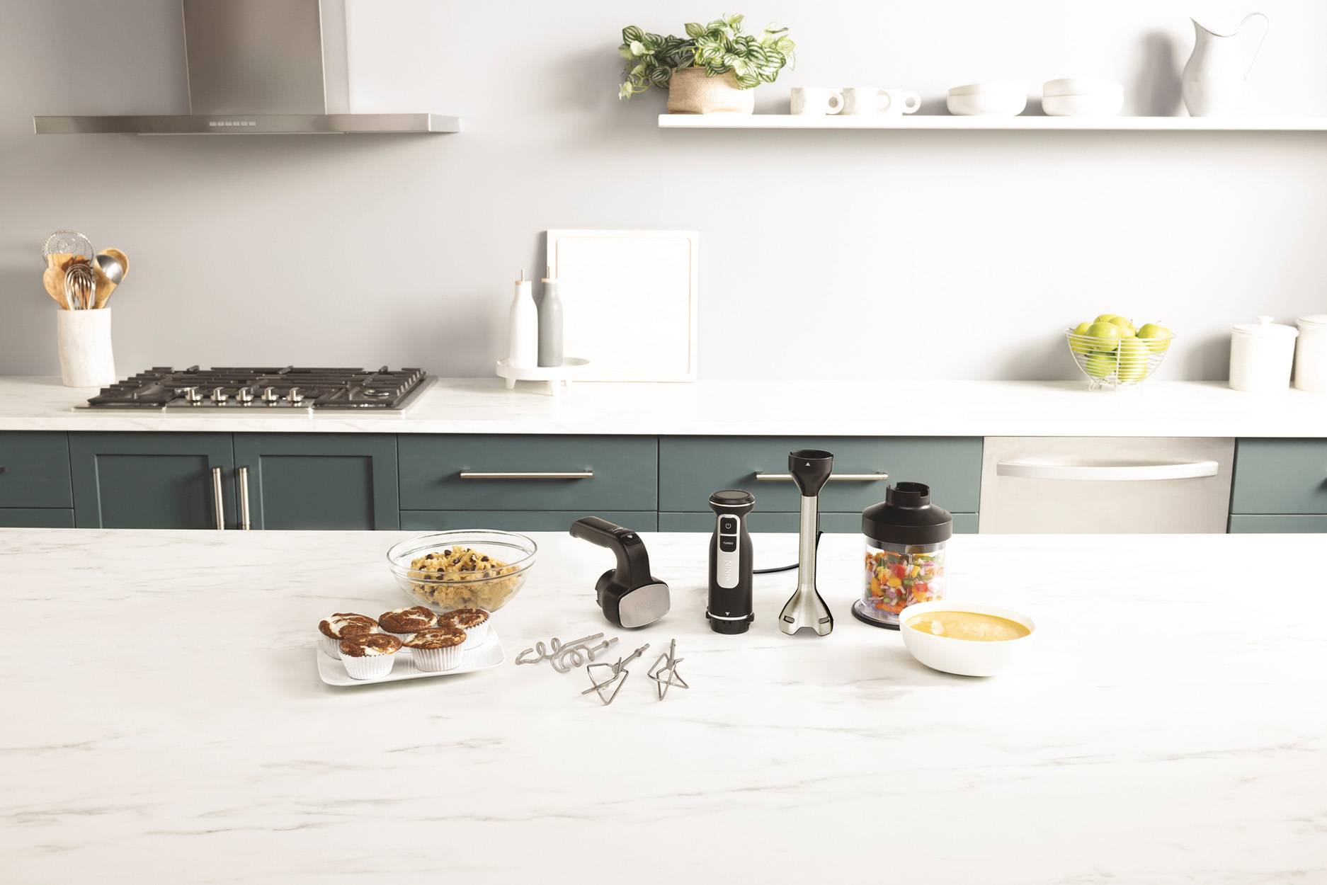 Ninja CI100EU Foodi 3-in-1 Hand- & Stabmixer Set