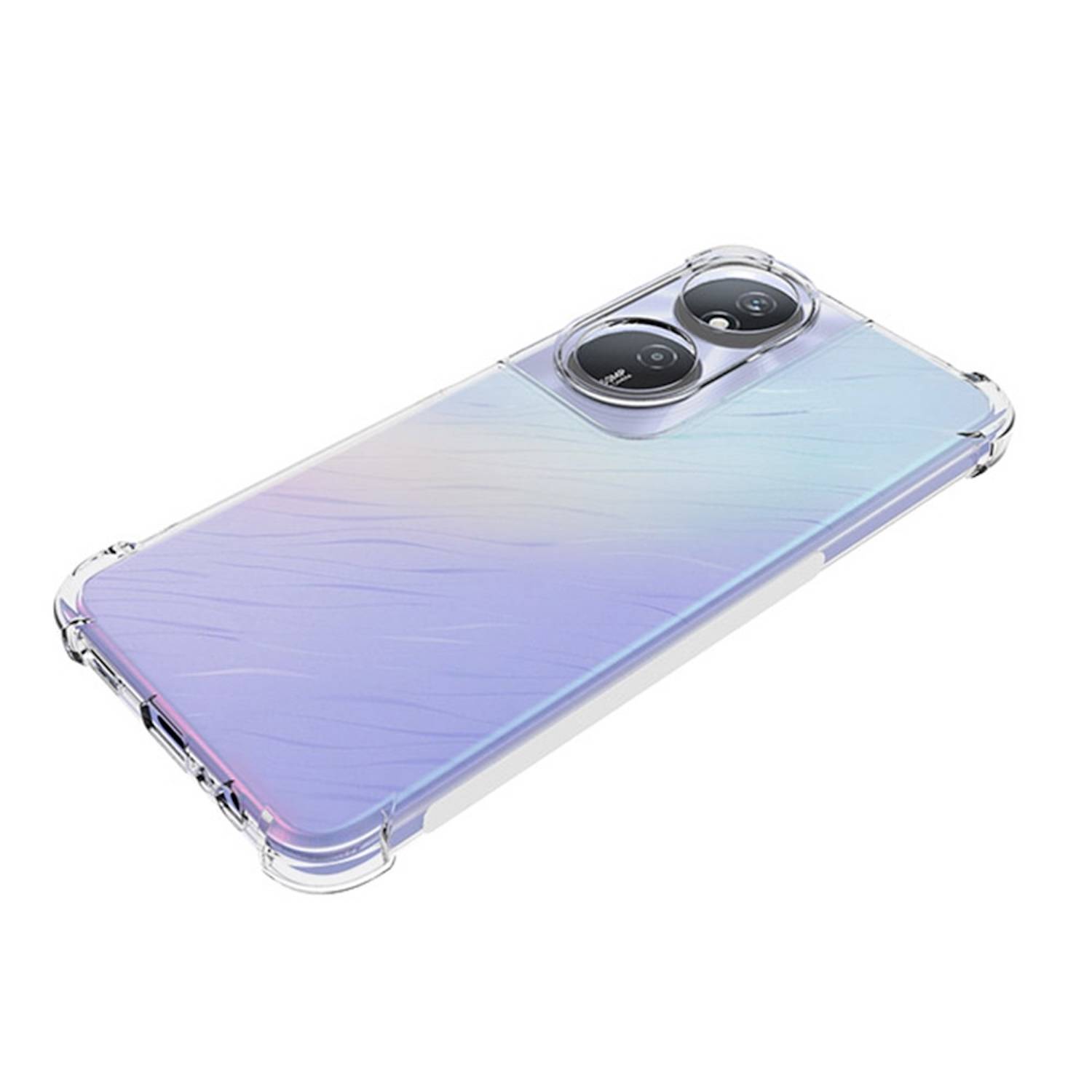 Für Honor X7b Schock TPU Schutz Handy Hülle Case dünn Transparent
