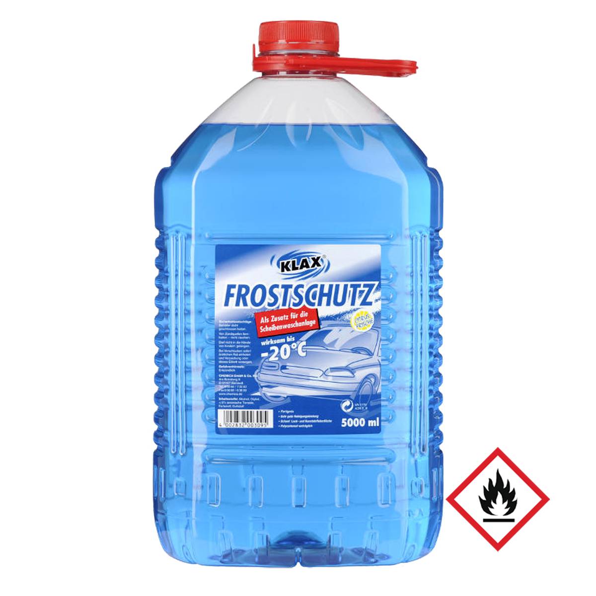 Klax Frostschutz für die Scheibenwaschanlage bis minus 20 Grad 5000ml