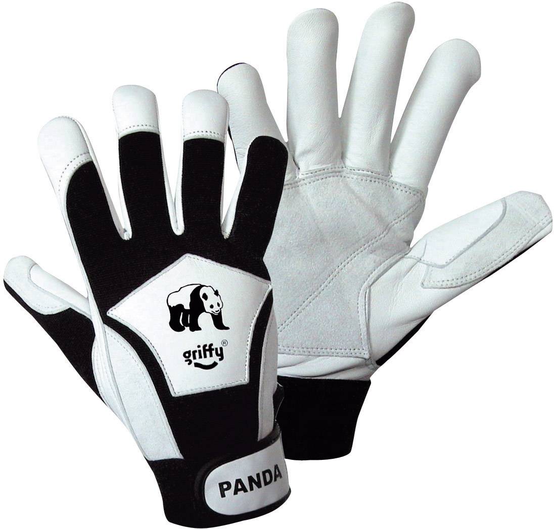 Leipold Doehle 1730-9 Panda Nappaleder Montagehandschuh Größe (Handschuhe): 9, L EN 388 CAT II 1 Paar