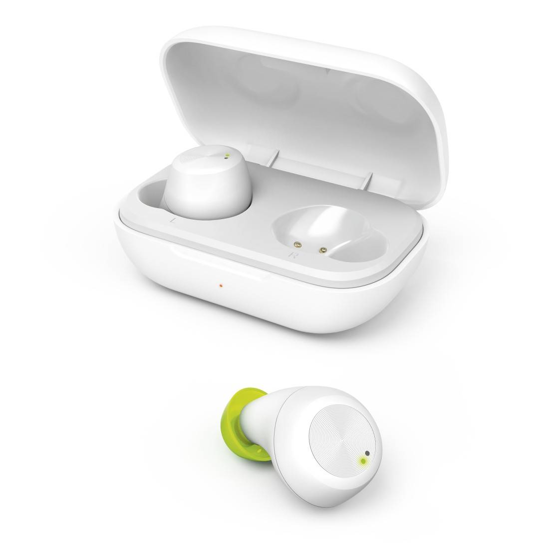 hama 00184126 Bluetooth®-Kopfhörer "Spirit Chop", True Wireless, In-Ear, Weiß
