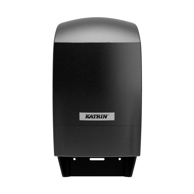 Spender - Katrin Inclusive System Toilettenpapierspender, schwarz, 312 x 152 x 172 mm (H/B/T), Kunststoff