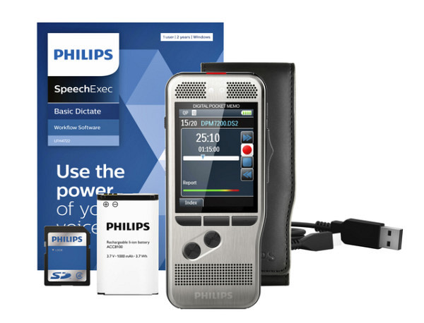 Diktiergerät Philips Pocket Memo DPM 7200/02 | 1 Stück