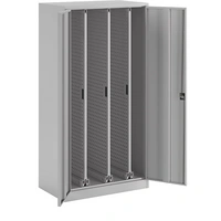 Vertikalauszugsschrank H1950xB1000xT600 mm 3 Auszüge RAL 7035 Vertikalauszugsschrank H1950xB1000xT600 mm 3 Auszüge RAL 7035