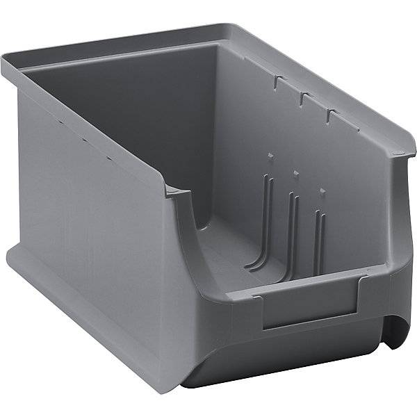 Sichtlagerkasten ProfiPlus L235xB150xH125mm PP grau stapelbar ALLIT