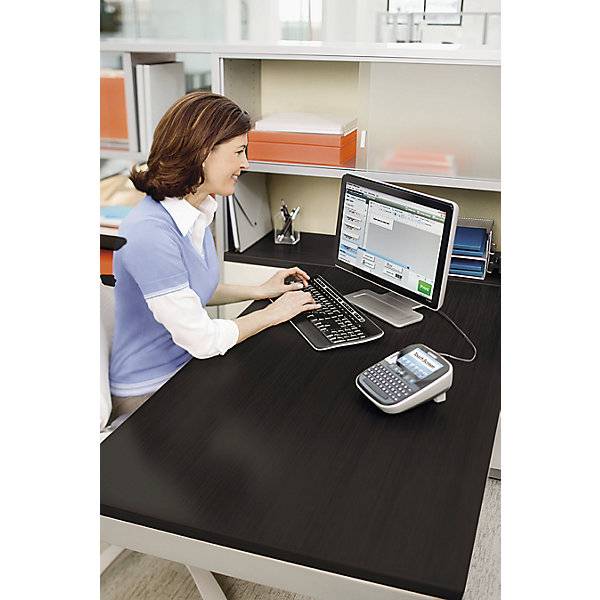 DYMO LabelManager 500TS Beschriftungsgerät Geeignet für Schriftband: D1 6 mm, 9 mm, 12 mm, 19 mm, 24 mm
