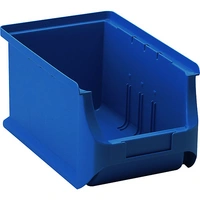 Sichtlagerkasten aus 100% recyceltem PP LxBxH 150 x 235 x 125 mm VE 24 Stk blau. 772777 49 Schäferkiste Sichtlagerkasten aus 100% recyceltem PP LxBxH 150 x 235 x 125 mm VE 24 Stk blau. 772777 49 Schäferkiste