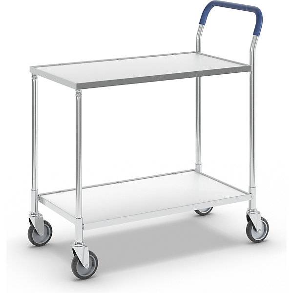 Kongamek Transportwagen 150 kg, 2 Etagen, 850 x 435 x 950 mm L/B/H Tischwagen Rollwagen