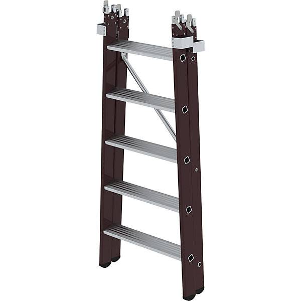 Munk Einsteckteil für Plattformleiter steckbar plus 5 Stufen 451730-YY