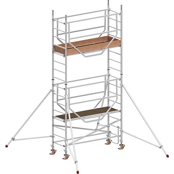 Fahrgerüst ADVANCED SAFE-T 7075 geschweißt Plattform 208 x 061 m Arbeitshöhe max. 525 m. HYMER 727781 49