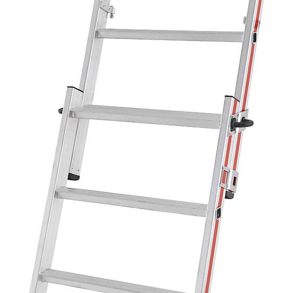 Alu-Plattformleiter Teleskop-Ausführung 6 - 10 Sprossen inkl. Plattform. HYMER 111424 49