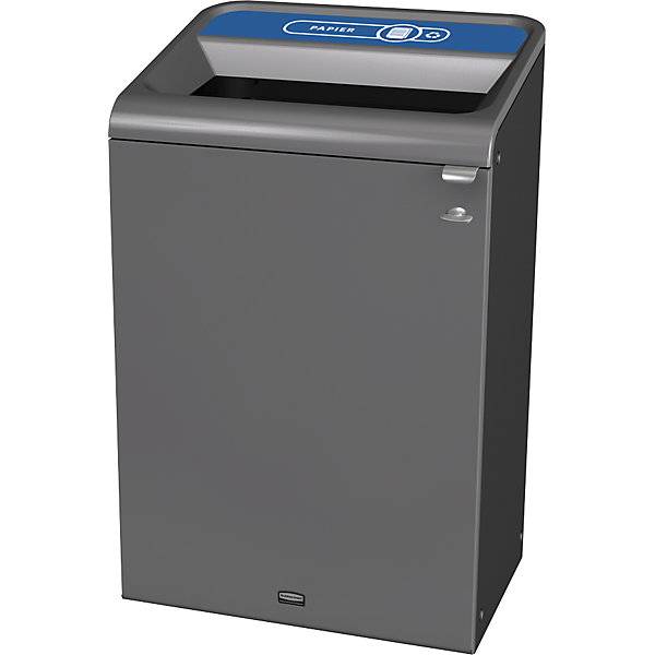Rubbermaid Recyclingstation 2154767 57l Behältereinheit Papier bl