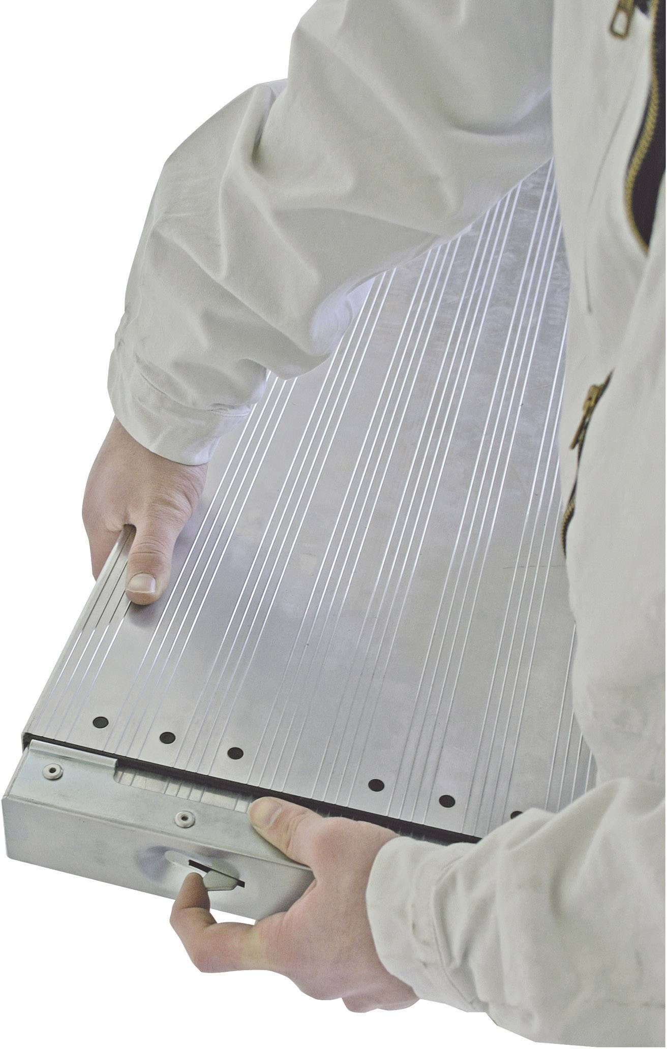 Krause 123701 Aluminium Teleskop-Bohle Silber 12kg