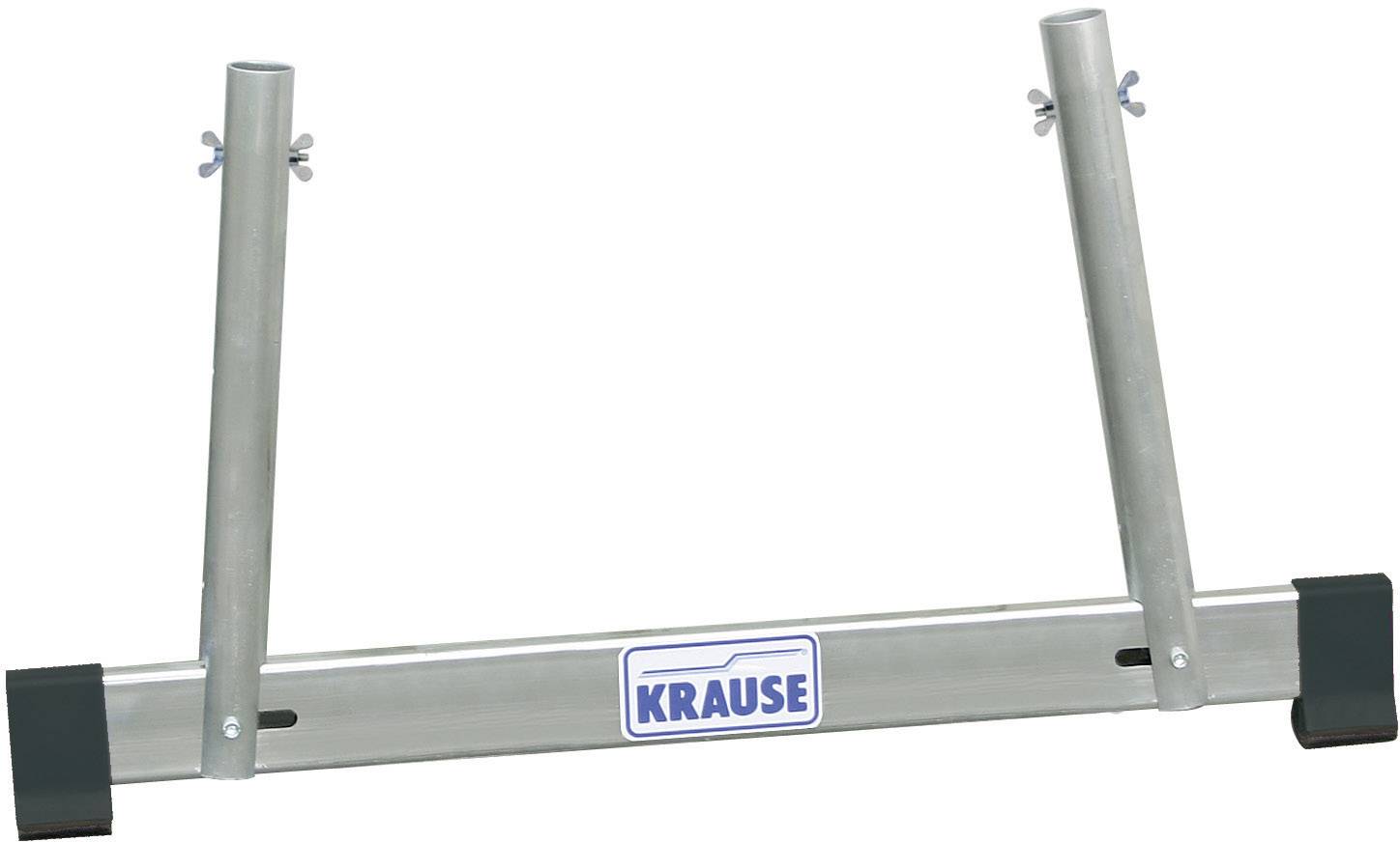 Krause 123749 Aluminium Fußstütze für Arbeitsplattform Silber 2kg