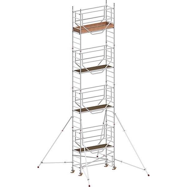 Fahrgerüst ADVANCED SAFE-T 7075 geschweißt Plattform 208 x 061 m Arbeitshöhe max. 925 m. HYMER 727783 49