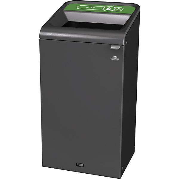 Rubbermaid Recyclingstation 2154778 125l Behältereinheit Glas gn