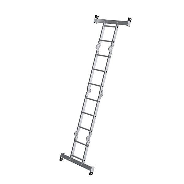 Vielzweckleiter 4tlg nivello 2x2/2x3Sprossen
