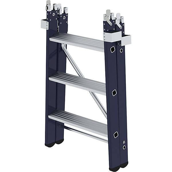 Munk Einsteckteil für Plattformleiter steckbar plus 3 Stufen 451725-YY