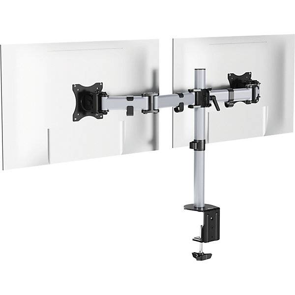 Monitorhalterung SELECT für 2 Monitore silber. DURABLE 730995 49