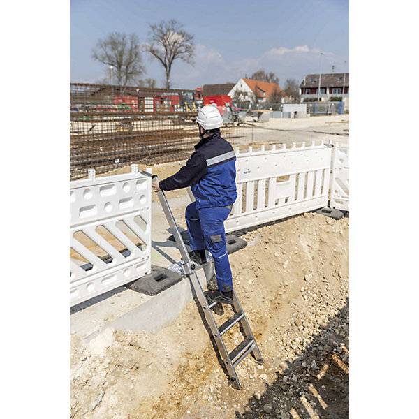 Stufen-Baugrubenleiter 4 Stufen inkl. Handläufe