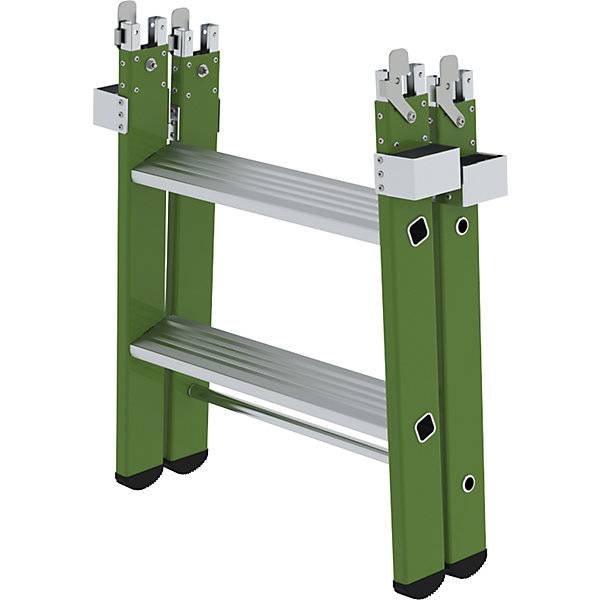 Munk Einsteckteil für Plattformleiter steckbar plus 2 Stufen 451719-YY