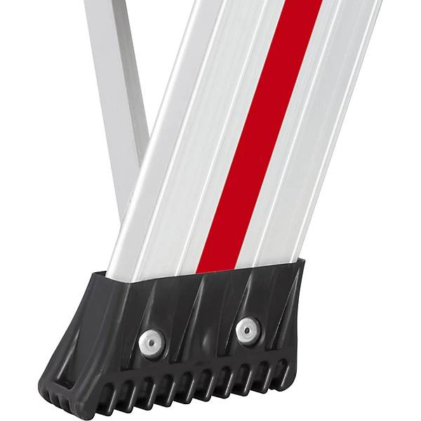 Alu-Klapptritt einseitig begehbar 4 Stufen Standhöhe 840 mm. HYMER 49777349