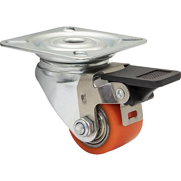 Transportgeräte-Lenkrollen MINI Rad-Ø 35 mm VE 4 Stk Lenkrolle mit Feststeller. Wagner 747419 49